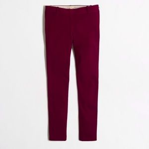 J.Crew Winnie Pant - Wine
